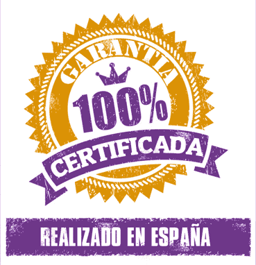 Garantía 100% fabricado en España